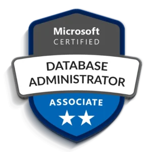 Microsoft CERTIFIED DATABASE ADMINISTRATOR ASSOCIATE_