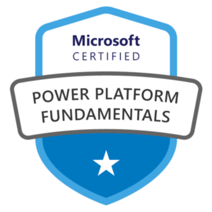 Microsoft CERTIFIED POWER PLATFORM FUNDAMENTALS